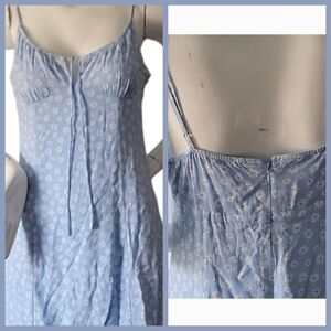 NEW Aeropostale Blue Floral Mini Dress